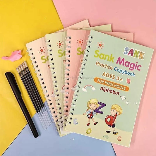 Sank Magic Tracing Workbook- 4 Pcs Set