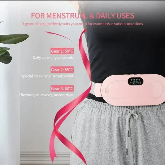 Portable Electric Period Cramp Heating Belt – Wellness & Self-Care Essential