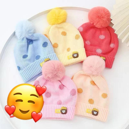 Baby Printed Wool Cap