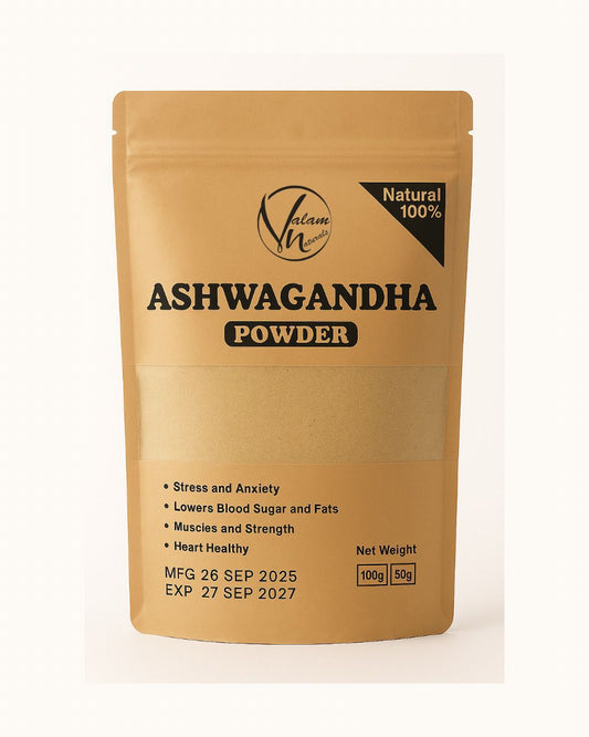 Ashwagandha Powder Pure And Natural |Herbal Supplement For Stress Relief, Energy, Immunity Boost, And Overall Wellness