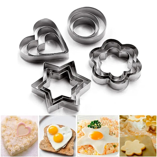 12 Pieces Cookie Cutter Set