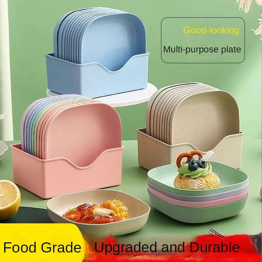 10 Pieces Creative Plate Set