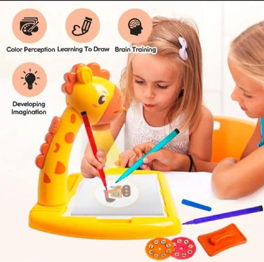3 in 1 LED Projector Drawing Table Toy for Kids