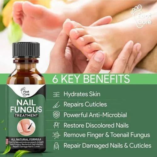 Fast Nail Fungus Treatment Serum -Nail Repair Essence for Finger & Toenail Care (All-Natural Formula)